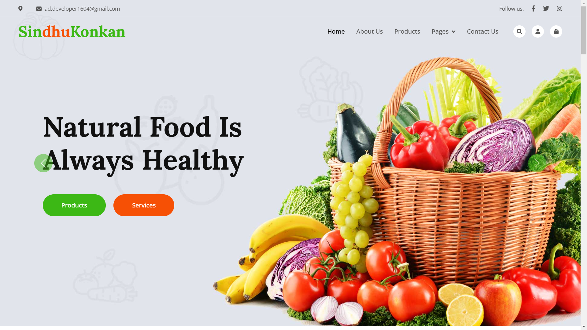 E-commerce Website Project